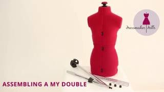 How to Change the Size of Dressmakers Adjustable Mannequin [upl. by Styles941]