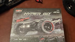 MJX H14BM HYPER GO 114 3s Brushless Unboxing [upl. by Moffit]