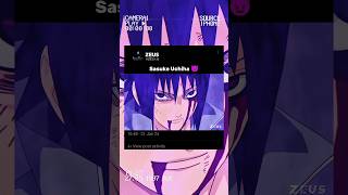 Sasuke Uchiha 😈🔥 anime naruto [upl. by Yleik512]