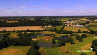 Golf De La Domangere  drone aerial video  Overview long [upl. by Enilekaj]