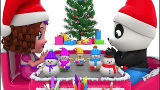 Decorating Snowman for Kids  Christmas Videos for Kids [upl. by Freeman956]