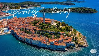 Exploring Rovinj panoramic tour CC RelaxingVideo TravelCroatia [upl. by Naraa]