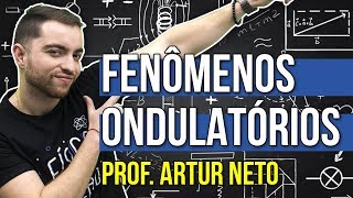 Fenômenos Ondulatórios interferência efeito Doppler e polarização  Física  Prof Artur Neto [upl. by Ayocal]