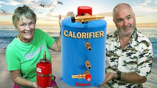 How to install a water heater calorifier  Sailing and sailboats Ep 259 [upl. by Culbertson307]