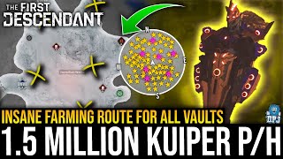 NEW 15 MILLION KUIPER SHARD FARM PER HOUR  The First Descendant Kuiper Shard Farm Route  Guide [upl. by Yecac52]