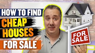 How To Find Cheap Houses For Sale In Todays Market  Property Investing UK Tips [upl. by Roderica]