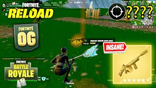 OG Fortnite Reload  OG Mythic DRUMGUN   High Kill Gameplay  Keyboard amp Mouse [upl. by Nanete364]