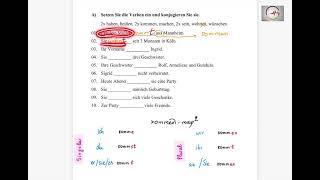 A1 səviyyə Tapşırıq  fellərin şəxsə görə dəyişməsi [upl. by Zsuedat384]