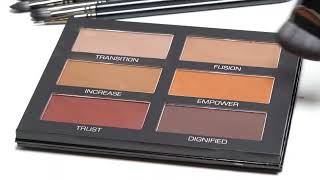 Cozzette Beauty  Universal Contour and Shade amp Sculpt Palettes [upl. by Dlorad]