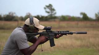 AR 15 Shooting Suppressed vs UnSuppressed A 2 VETS ARMS CO RIFLE updated [upl. by Jerol]