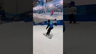 Ignore the odd skis😂 ski skiing snowboarding snow winter freestyle extreme indoorski cold [upl. by Trebled418]