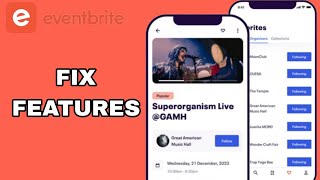 How To Fix And Solve Features On Eventbrite App  Easy Fix [upl. by Dickens552]