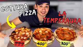 Pizza e Cottura Quanto incide la temperatura del forno  Test cottura a differenti temperature [upl. by Lemaj158]