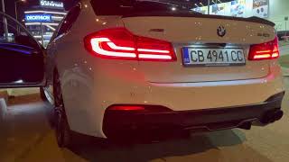 Bmw 540i g30 Remus exhaust [upl. by Gniw666]