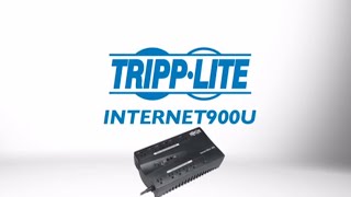 Tripp Lite INTERNET900U UPS System [upl. by Onitnas828]