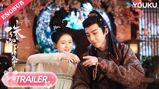 Official Trailer The Story of Pearl Girl💕  Zhao Lusi  Liu Yuning  YOUKU [upl. by Gerlac]