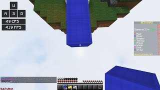 Breezily Bridging with 65 CPS quotautoclickerquot in Bedwars [upl. by Ecnarret]