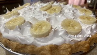 How To Make DELICIOUS Banana Cream Pie [upl. by Orelie552]