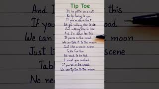 HYBS  Tip Toe Lyrics lyrics shorts [upl. by Narat479]