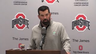 Ryan Day press conference Ohio StateMarshall week [upl. by Rockwood536]