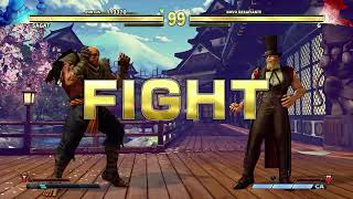 street fighter V sagat vs g [upl. by Vassell915]