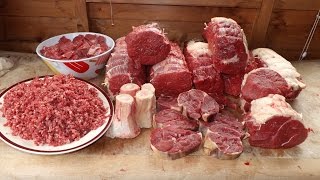 How To Butcher A Cow A Top Of Beef Beef Butchery SRP [upl. by Ssej]