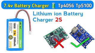 37v to 74v Lithium ion Battery Charger  1S 2S Battery charger Tp5100 Module  Electronics Verma [upl. by Dnalsor62]