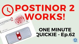 POSTINOR 2 WORKS One Minute Quickie  Episode 62 [upl. by Elam]