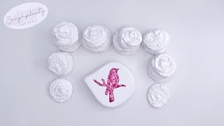 Plain chalk meringues amp carved pink bird🩷 ASMR  Satisfying Video  Gym Chalk Crush [upl. by Tallu]