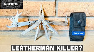 Rocktol SK02 Best Budget MultiTool Leatherman Wave Killer [upl. by Micheline847]