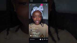 See what Alicia Kanini did on her Instagram live😱 [upl. by Kostman]