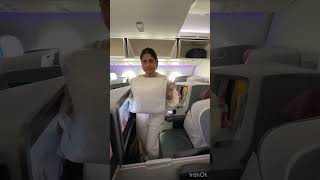 Pahle business class flight shorts suyashvlog [upl. by Enellek720]