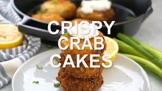 Homemade Crab Cakes Recipe [upl. by Cornell]