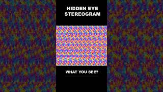 Eye exercise 17 hiddeneye stereogram magiceye eyestrain stereoscopic autostereograms [upl. by Brant]