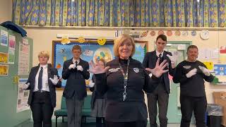 Aileen Blunn Makaton Peace Proms Belfast Child rehearsal [upl. by Ahsiekram34]