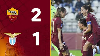 ROMA 21 LAZIO  SERIE A FEMMINILE 202425 [upl. by Dnalevets]