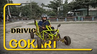 driving a GO KART in the field CAR CROSS HOMEMADE MINI BUGGY MINI JEEP MINI CAR DEVELOPMENT fyp [upl. by Vere]