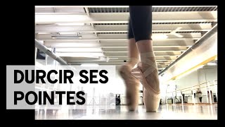 DANSE  comment durcir ses POINTES  prolonger leur durée de vie [upl. by Sidnal860]