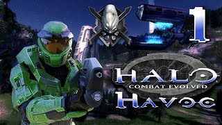 Halo CE Havoc Mod Legendary Deathless Mission 1 Arrival [upl. by Yuria2]