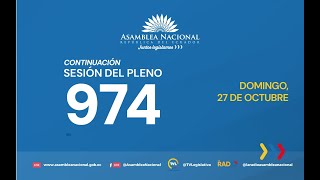 Siga en vivo la Sesión 974 del Pleno de la Asamblea Nacional del Ecuador [upl. by Anitsihc]