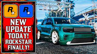 Rockstar is Actually Doing It The NEW GTA Online UPDATE Today New GTA5 Update [upl. by Icam]