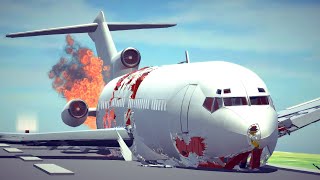 Emergency Landings 41 How survivable are they Besiege [upl. by Ggerk]