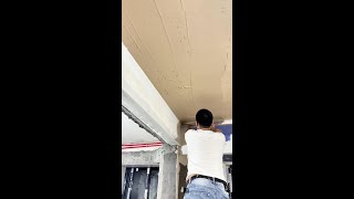 👷Painter Applying putty  Puttying for renovation putty 241109 [upl. by Ellehsyt424]