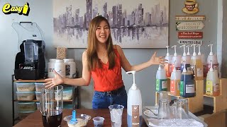 How to make Okinawa Milk Tea  EASYBRAND [upl. by Paula]