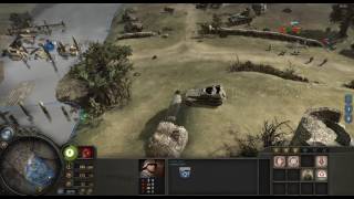 Company of Heroes quotDefense of Vire River Valleyquot No Commentary [upl. by Coulter272]