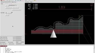 LinuxCNC G71 Type II Now with some robustness [upl. by Auhel]