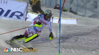 Mikaela Shiffrin takes record for slalom victories with 41st World Cup win  NBC Sports [upl. by Elinor]