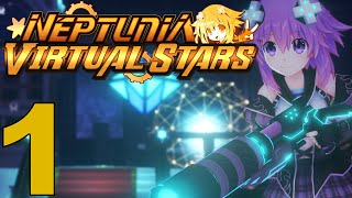 Neptunia Virtual Stars English Walkthrough Part 1 Ch1 Defeat the Antis [upl. by Birch612]