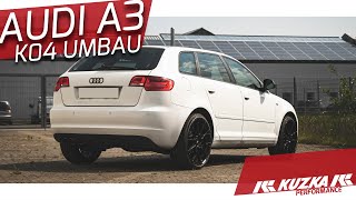 Audi A3 2l mit K04 Upgrade Turbolader [upl. by Aropizt]