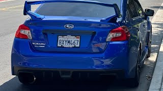 2020 SUBARU WRX STI  TOMEI CATBACK EXHAUST COLD START  REVS  FLYBY [upl. by Eynobe]